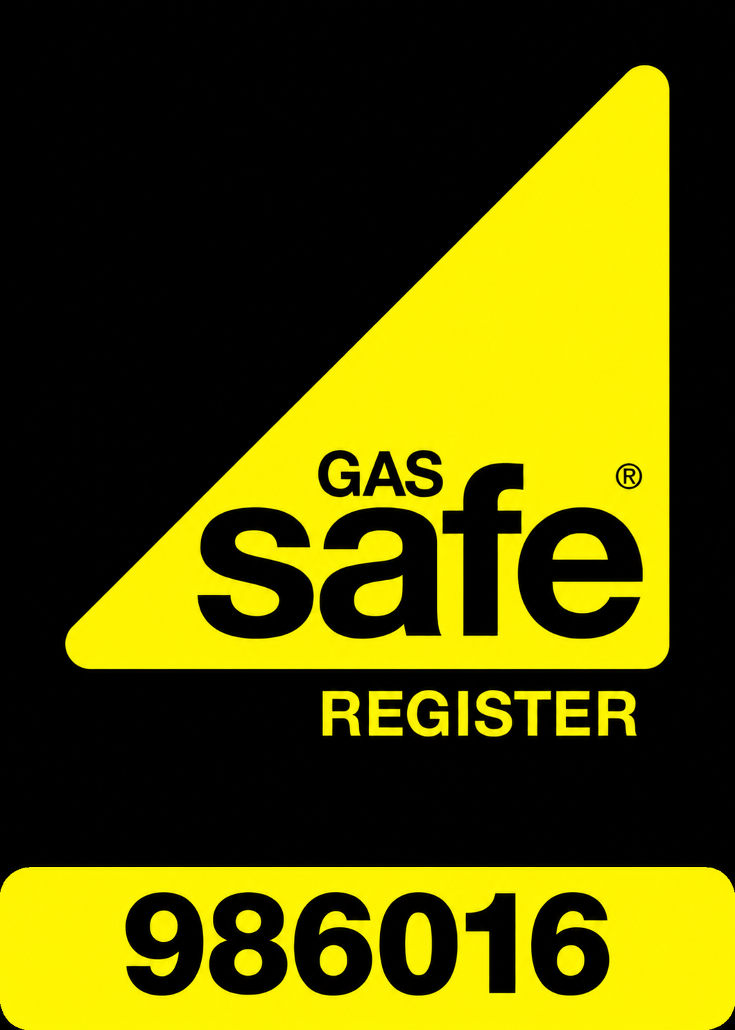 Gas Safe Register — registration number 986016